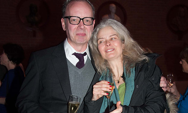 Anthony Quinn, author and prize Academician and Anna Webber, United Agents