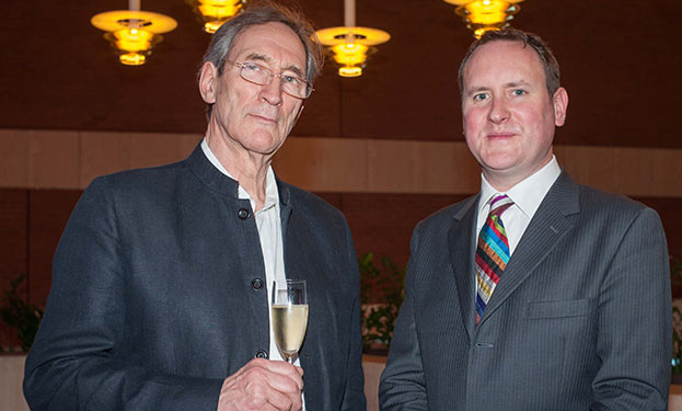 Christopher MacLeouse, Publisher and Cormac Kinsella, Publicity Director Repforce Ireland